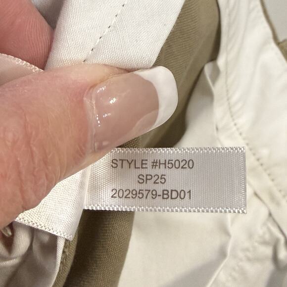 J.Crew Factory 9” Inseam Chino Shorts Men’s 36 Khaki Flat Front NEW with Tag - Picture 6 of 6